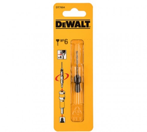 DT 7604 Сверло/зенкер DeWalt №6