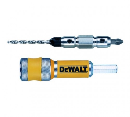 DT7602 Сверло DeWalt с зенкером для шурупов,толщиной 5мм,ъвостовик,бита Pz2