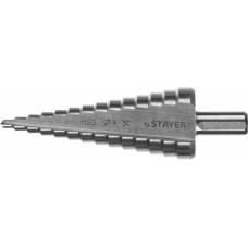 29660-4-30-14 Сверло ступенчатое STAYER 14 ступеней 4-30мм. сталь HSS