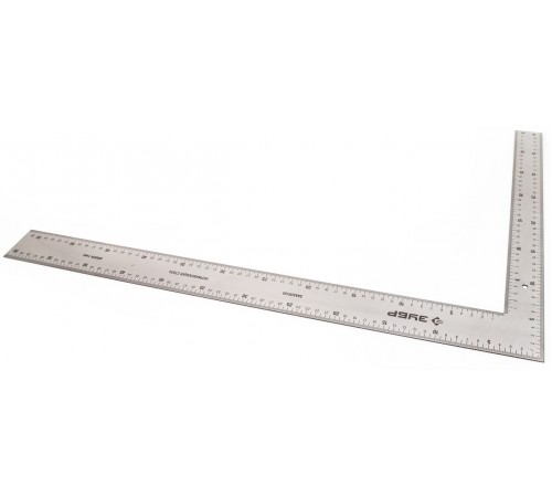 3434-61_z01 Угольник ЗУБР УПН-60 широкий плотницкий нержавеющий 600х400м