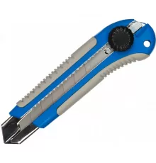 09175 Нож ЗУБР Профессионал с винтовым фиксатором ПРО-25, лезвие 25мм