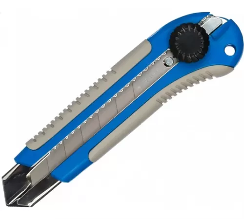 09175 Нож ЗУБР Профессионал с винтовым фиксатором ПРО-25, лезвие 25мм