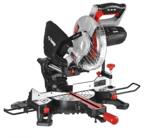 Пила торцовочная ЗУБР ЗПТ-210-1600 ПЛ с протяжкой, 210*30мм, 1600Вт