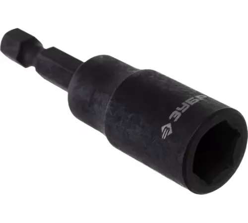 26377-10 Бита ЗУБР ПРОФИ с торцовой головкой, хвостовик Е 1/4, 10мм