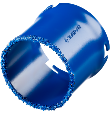 33350-83 Коронка ЗУБР ЭКСПЕРТ с карбид-вольфрамовой крошкой, высота 55 мм, 83 мм