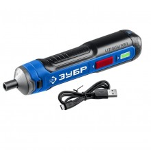 Отвертка аккумуляторная ЗУБР Профессионал ZUBR GO 4 Vmax PSD-4