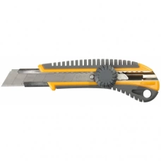 09161_z01 Нож STAYER KS-18 с винтовым фиксатором, лезвия 18 мм