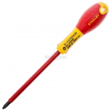 0-65-419 Отвертка электрика STANLEY FATMAX 1000 В PZ2х125 мм
