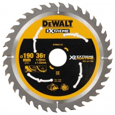 DT99563-QZ Диск пильный DeWalt FlexVolt 190/30 36 ATB +25°