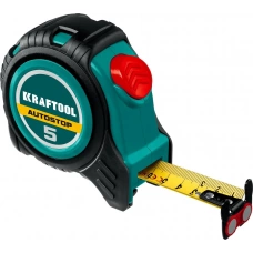 3412-5-25 Рулетка АВТОСТОП KRAFTOOL 5м х 25мм