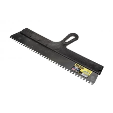 1009-45-06 Шпатель STAYER PROFESSIONAL нержавеющий зубчатый 450мм, зуб 6х6мм