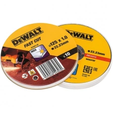 DT 3507 Диск абразивный DeWALT 125х1,0х22,2мм (10шт)