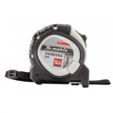 32592 Рулетка Neon PRO Matrix 5мх25мм,обрезиненный корпус,3 фиксации